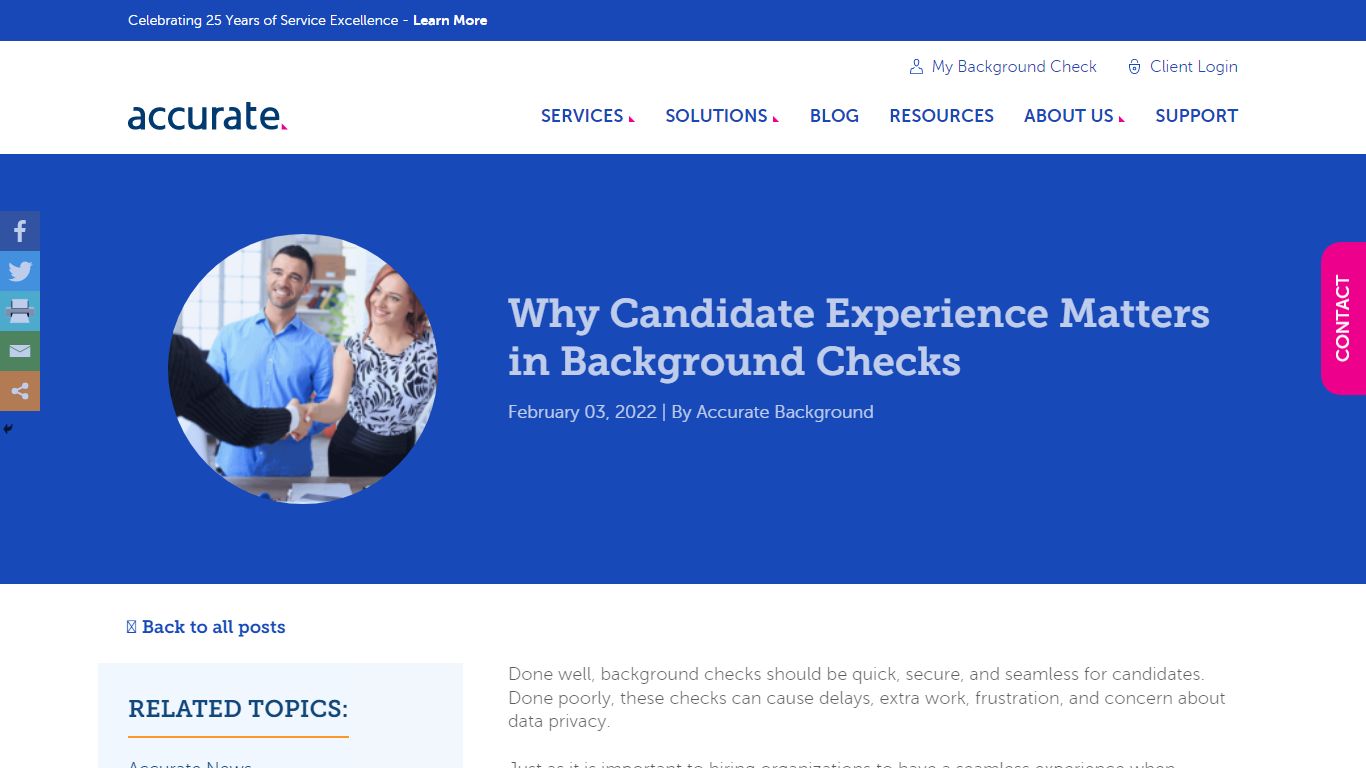 Why Candidate Experience Matters in Background Checks